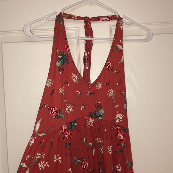 Poof New York Pink Rose Maxi Dress - Picture 2 of 6